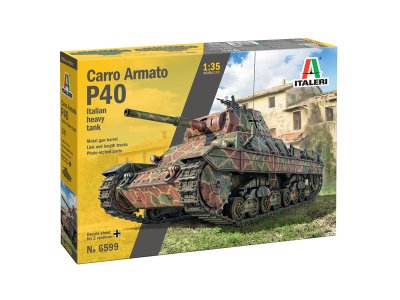 1:35 Italeri 6599 Carro Armato P.40 - Italian Heavy Tank - Ita6599  - ITA6599