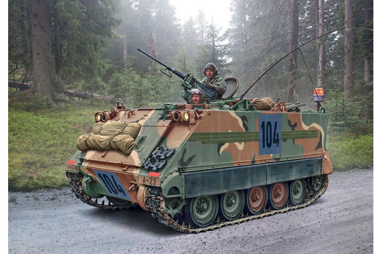 1:35 Italeri 6753 M113A1 - Militair Gepantserd Personeels Voertuig - Ita6753 12 - ITA6753