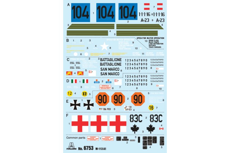 1:35 Italeri 6753 M113A1 - Militair Gepantserd Personeels Voertuig - Ita6753 2 - ITA6753