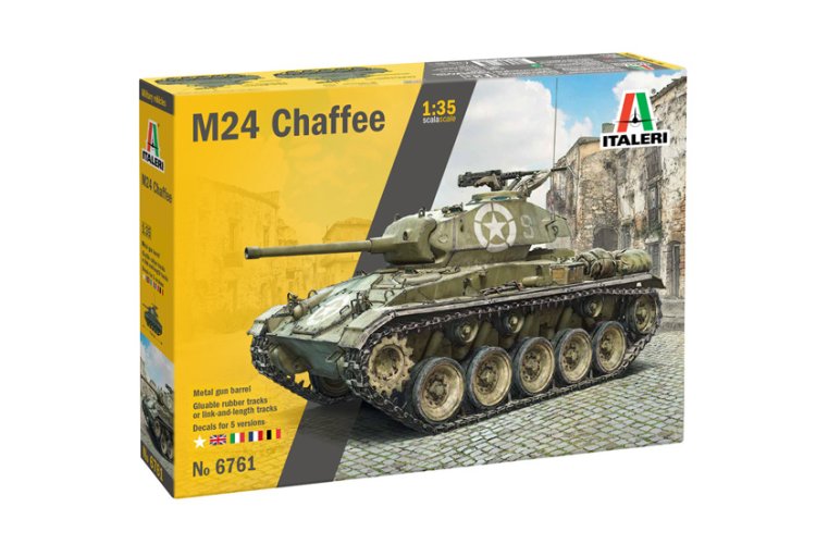 1:35 Italeri 6761 M24 "Chaffee" - Lichte verkenningstank - Ita6761 1 - ITA6761