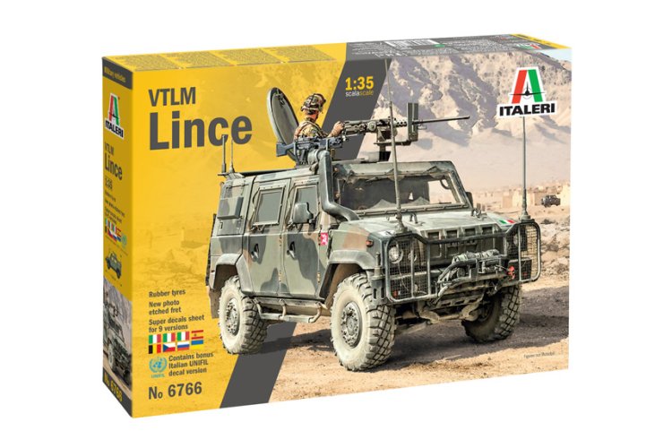 1:35 Italeri 6766 Iveco VTLM Lince &ndash; Italian Military Vehicle - Ita6766 1 - ITA6766