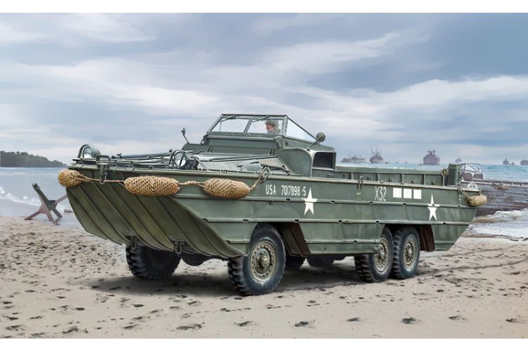 1:72 Italeri 7022 DUKW 2 1/2 ton GMC truck amphibious version "D-Day 80th Anniversary" - Ita7022 2 - ITA7022