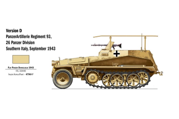 1:72 Italeri 7034 Sd.Kfz. 250/3 - Ita7034 5 - ITA7034