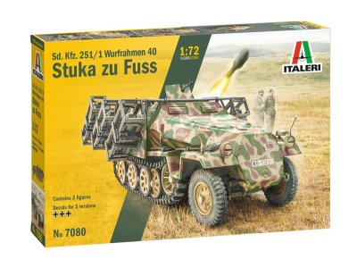 1:72 Italeri 7080 Sd.Kfz.251/1 Wurfrahmen Stuka zu Fuss - Ita7080 1 1 - ITA7080