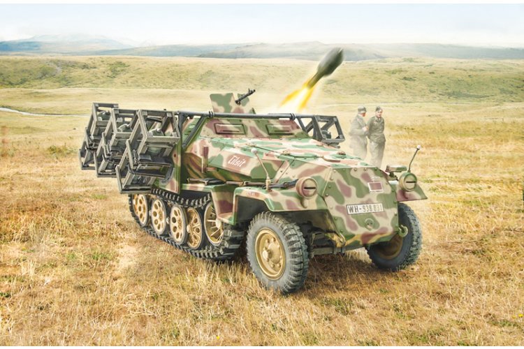 1:72 Italeri 7080 Sd.Kfz.251/1 Wurfrahmen Stuka zu Fuss - Ita7080 6 1 - ITA7080