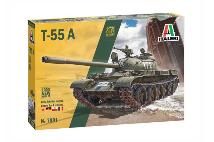 1:72 Italeri 7081 T-55 A Tank - Ita7081 1 1 - ITA7081