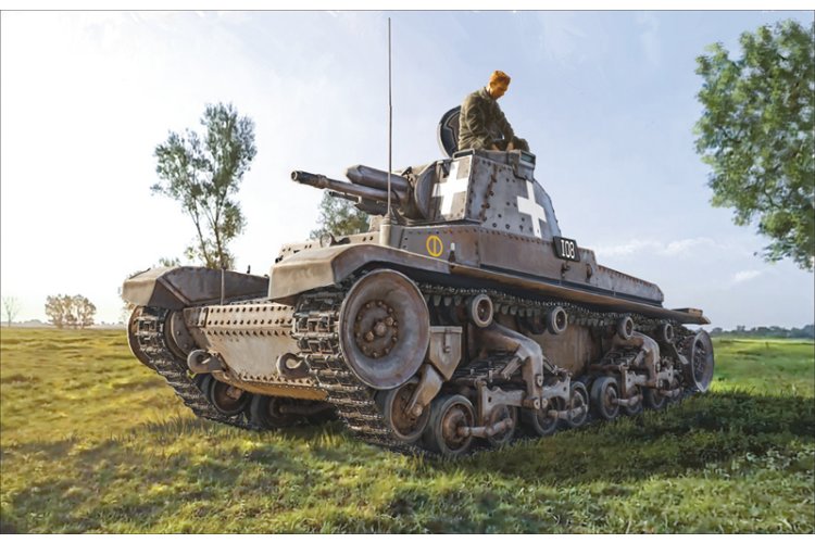 1:72 Italeri 7084 Pz. Kpfw. 35(t) Tank - Ita7084 6 - ITA7084