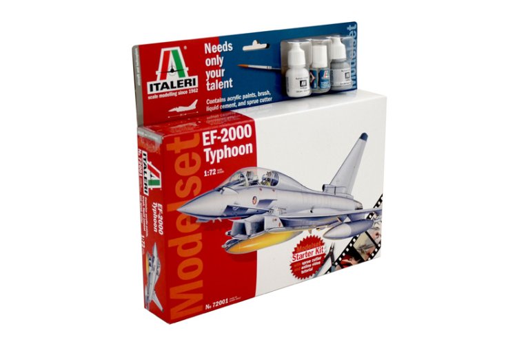 1:72 Italeri 72001 EF-2000 Typhoon - Complete Set - Starter Kit - Ita72001 4 - ITA72001