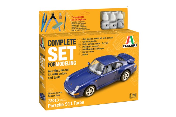 1:24 Italeri 72013 Porsche 911 - Car - Starter Kit - Ita72013 1 - ITA72013