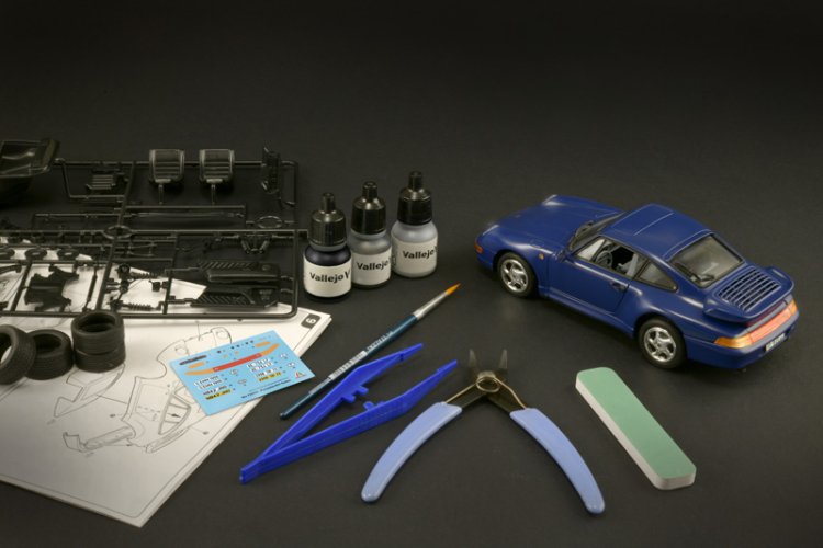 1:24 Italeri 72013 Porsche 911 - Car - Starter Kit - Ita72013 2 - ITA72013