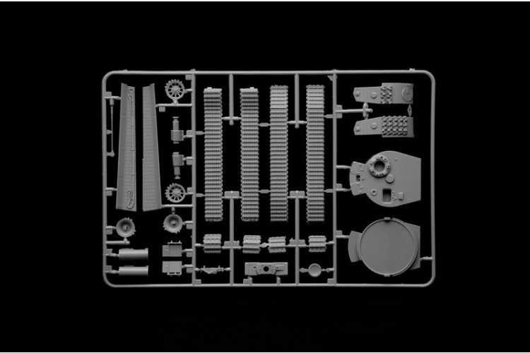 1:56 Italeri 75002 Pz.Kpfw. VI Tiger I Ausf. E WWII - Duitse Zware Tank - Starter Set - Ita75002 6 - ITA75002
