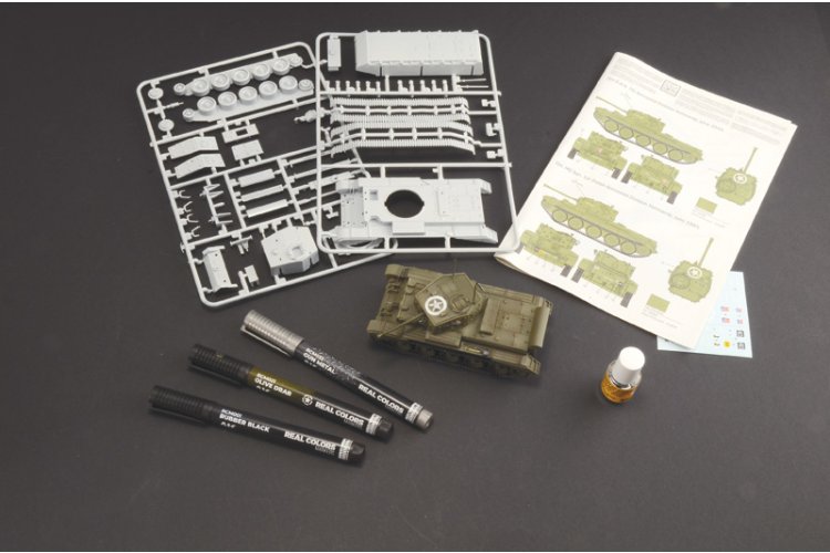 1:56 Italeri 75004 Cromwell Mk. IV WWII &ndash; British Tank &ndash; Starter Set - Ita75004 2 - ITA75004