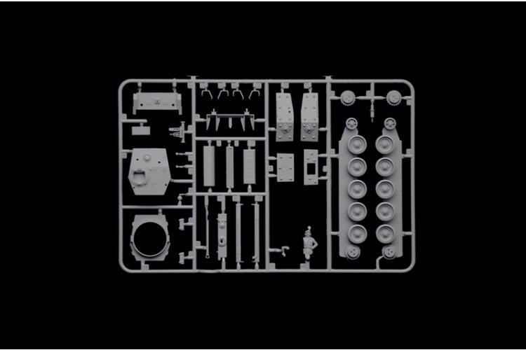 1:56 Italeri 75004 Cromwell Mk. IV WWII &ndash; British Tank &ndash; Starter Set - Ita75004 6 - ITA75004