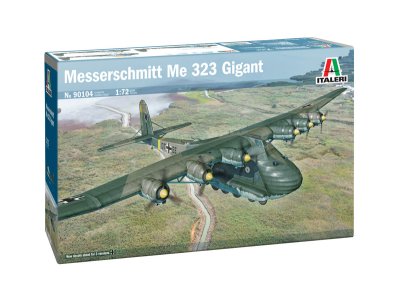 1:72 Italeri 90104 Messerschmitt Me 323 Gigant WWII - Duits Propellervliegtuig - Ita90104 1 - ITA90104