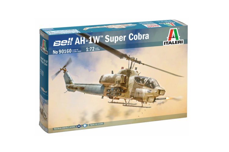 1:72 Italeri 90160 Bell AH-1W Super Cobra - Amerikaanse Gevechtshelikopter - Ita90160 1 - ITA90160