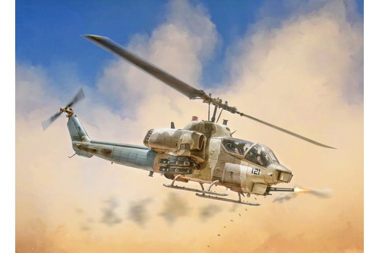 1:72 Italeri 90160 Bell AH-1W Super Cobra - Amerikaanse Gevechtshelikopter - Ita90160 2 - ITA90160