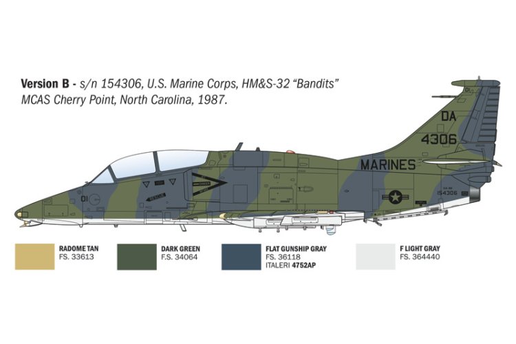 1:72 Italeri 90165 McDonnell Douglas OA-4M Skyhawk II - Amerikaanse Straaljager - Ita90165 5 - ITA90165