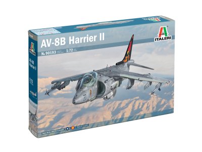 1:72 Italeri 90193 McDonnell Douglas AV-8B Harrier II - Amerikaanse Straaljager - Ita90193 1 - ITA90193
