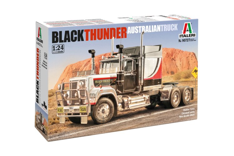 1:24 Italeri 90727 Mack Superliner Black Thunder - Australische Vrachtwagen - Ita90727 1 - ITA90727