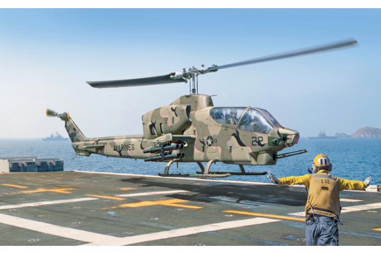 1:48 Italeri 90835 Bell AH-1T Sea Cobra - American Attack Helicopter - Ita90835 2 - ITA90835
