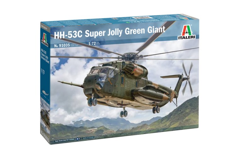 1:72 Italeri 91035 Sikorsky HH-53C Super Jolly Green Giant &ndash; American Military Helicopter - Ita91035 1 - ITA91035
