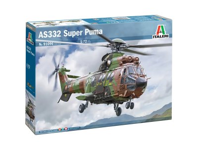 1:72 Italeri 91096 Eurocopter AS332 Super Puma - Franse Helikopter - Ita91096 1 - ITA91096