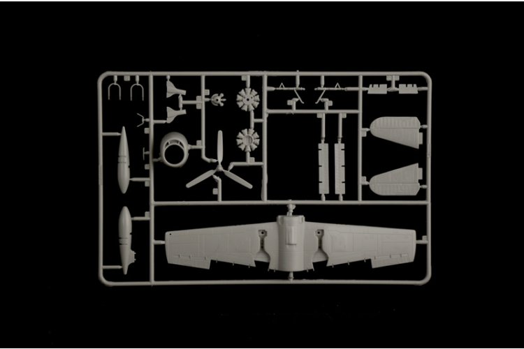 1:72 Italeri 91213 F6F-3/5 Hellcat WWII - Amerikaans Propellervliegtuig - Ita91213 11 - ITA91213