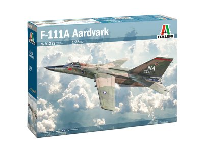 1:72 Italeri 91232 General Dynamics F-111A Aardvark - Amerikaanse Straaljager - Ita91232 1 - ITA91232