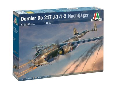 1:72 Italeri 91266 Dornier Do 217 J1/J2 Nachtj&auml;ger WWII - Duits Nachtjachtvliegtuig - Ita91266 1 - ITA91266