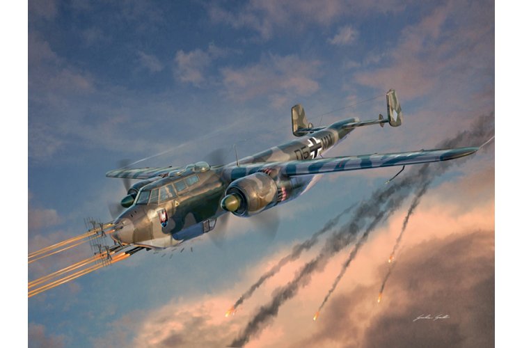 1:72 Italeri 91266 Dornier Do 217 J1/J2 Nachtj&auml;ger WWII - Duits Nachtjachtvliegtuig - Ita91266 2 - ITA91266