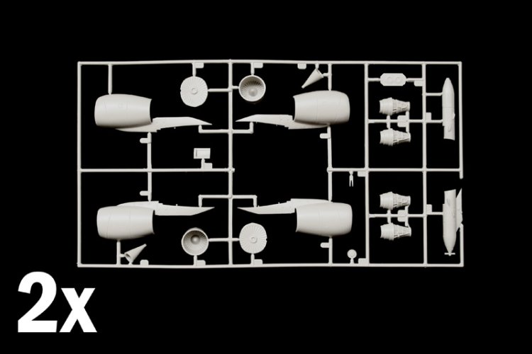 1:72 Italeri 91281 Boeing KC-135R/FR Stratotanker - Amerikaans Tankvliegtuig - Ita91281 14 - ITA91281