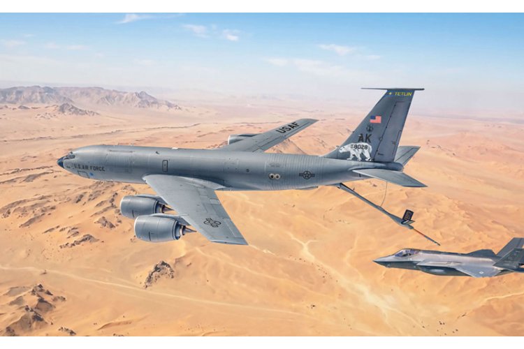 1:72 Italeri 91281 Boeing KC-135R/FR Stratotanker - Amerikaans Tankvliegtuig - Ita91281 2 - ITA91281