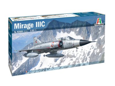 1:32 Italeri 92505 Dassault Mirage IIIC - Franse Onderscheppingsjager - Ita92505 1 - ITA92505