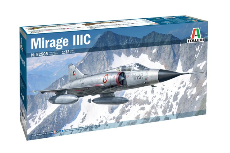 1:32 Italeri 92505 Dassault Mirage IIIC - Franse Onderscheppingsjager - Ita92505 1 - ITA92505