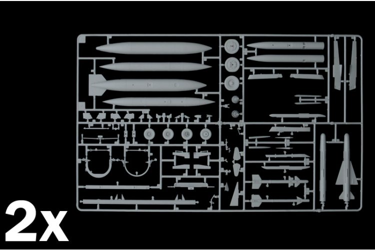 1:32 Italeri 92505 Dassault Mirage IIIC - Franse Onderscheppingsjager - Ita92505 14 - ITA92505