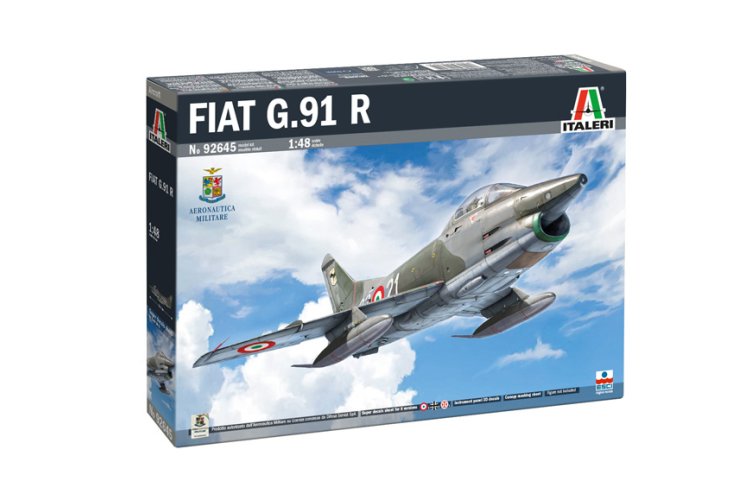 1:48 Italeri 92645 Fiat G.91 R - Straaljager - Ita92645 1 - ITA92645