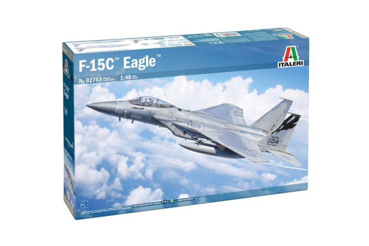 1:48 Italeri 92763 McDonnell Douglas F-15C Eagle - Amerikaanse Straaljager - Ita92763 1 - ITA92763