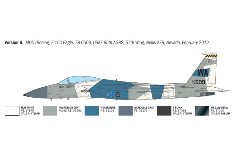 1:48 Italeri 92763 McDonnell Douglas F-15C Eagle - Amerikaanse Straaljager - Ita92763 5 - ITA92763