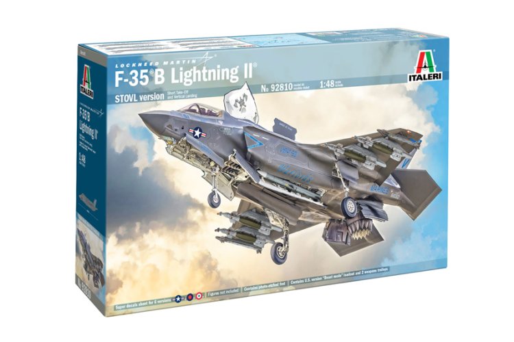 1:48 Italeri 92810 Lockheed Martin&reg; - F-35&reg;B Lightning II&reg; - Straaljager - Ita92810 1 - ITA92810