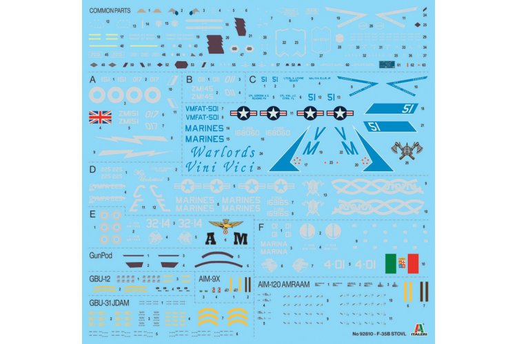 1:48 Italeri 92810 Lockheed Martin&reg; - F-35&reg;B Lightning II&reg; - Straaljager - Ita92810 3 - ITA92810