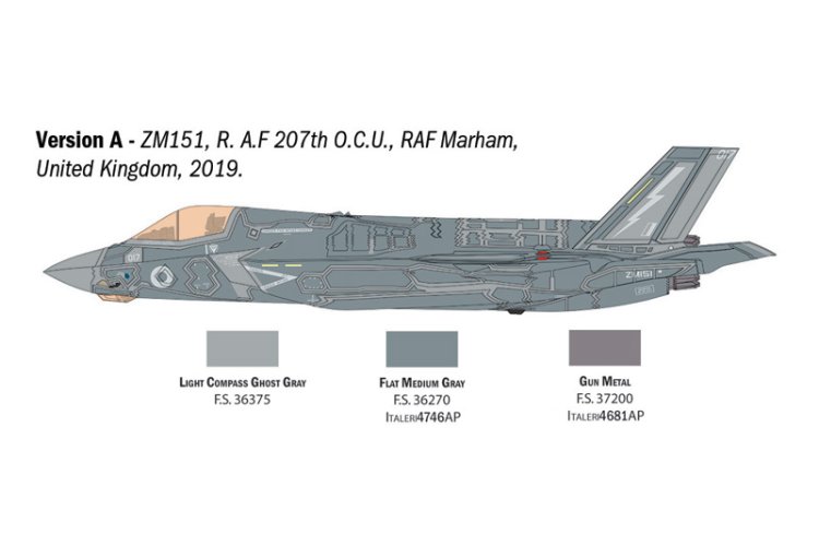 1:48 Italeri 92810 Lockheed Martin&reg; - F-35&reg;B Lightning II&reg; - Straaljager - Ita92810 4 - ITA92810
