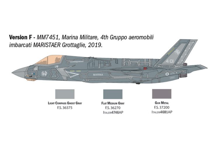 1:48 Italeri 92810 Lockheed Martin&reg; - F-35&reg;B Lightning II&reg; - Straaljager - Ita92810 9 - ITA92810