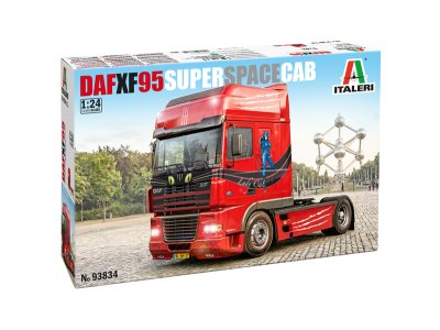 1:24 Italeri 93834 DAF XF95 Super Space Cab - Nederlandse Vrachtwagen - Ita93834 1 - ITA93834