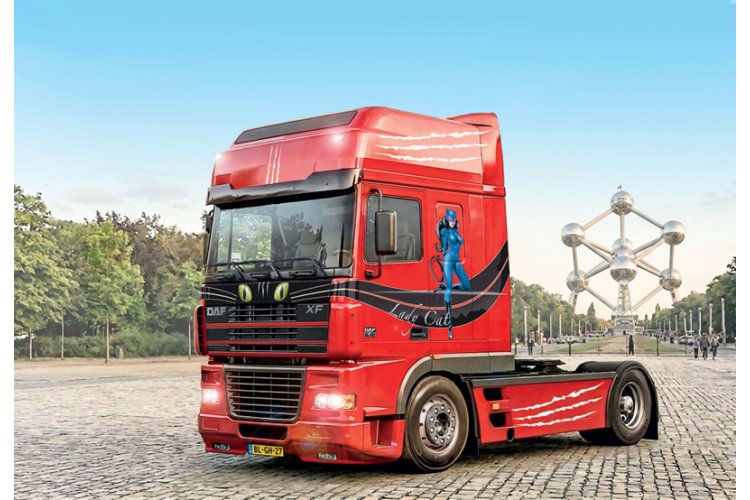 1:24 Italeri 93834 DAF XF95 Super Space Cab - Nederlandse Vrachtwagen - Ita93834 2 - ITA93834