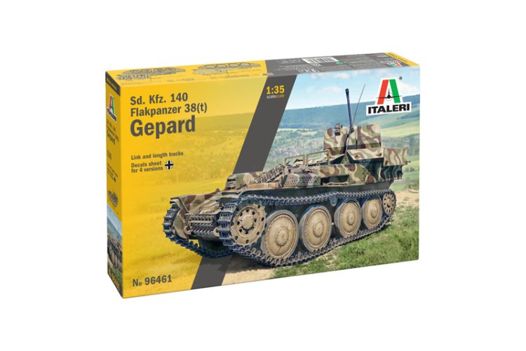 1:35 Italeri 96461 Sd. Kfz. 140 Flakpanzer 38(t) Gepard - Tank - Ita96461 1 - ITA96461