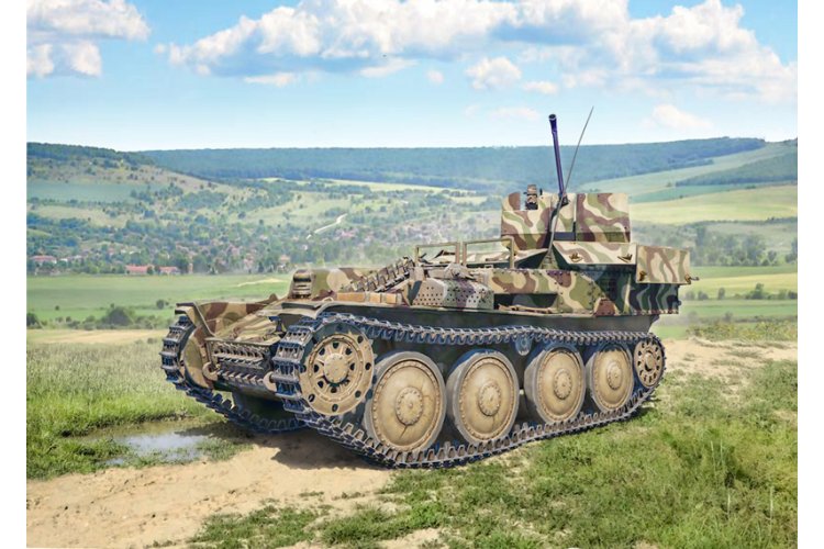 1:35 Italeri 96461 Sd. Kfz. 140 Flakpanzer 38(t) Gepard - Tank - Ita96461 2 - ITA96461