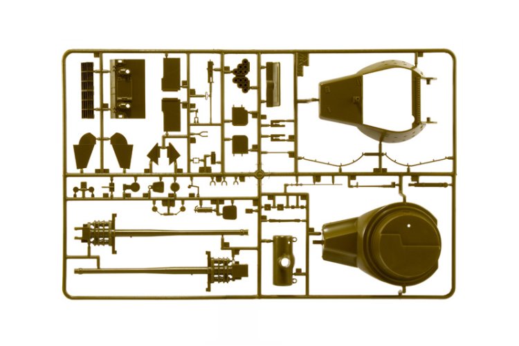 1:35 Italeri 96538 M36B1 90mm Gun Motor Carriage WWII - Amerikaanse Tankjager - Ita96538 10 - ITA96538
