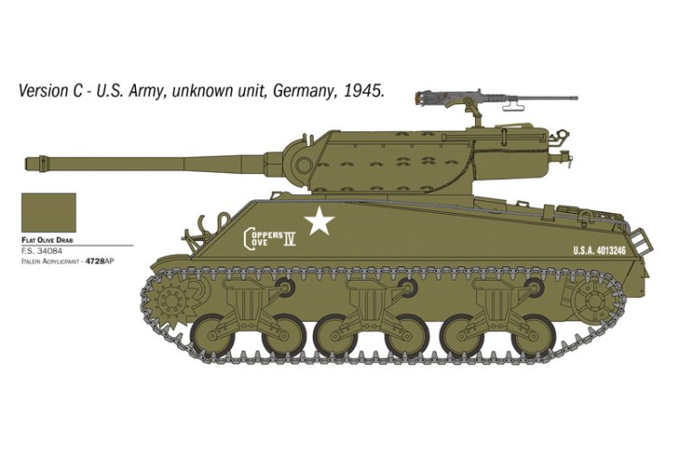 1:35 Italeri 96538 M36B1 90mm Gun Motor Carriage WWII - Amerikaanse Tankjager - Ita96538 6 - ITA96538