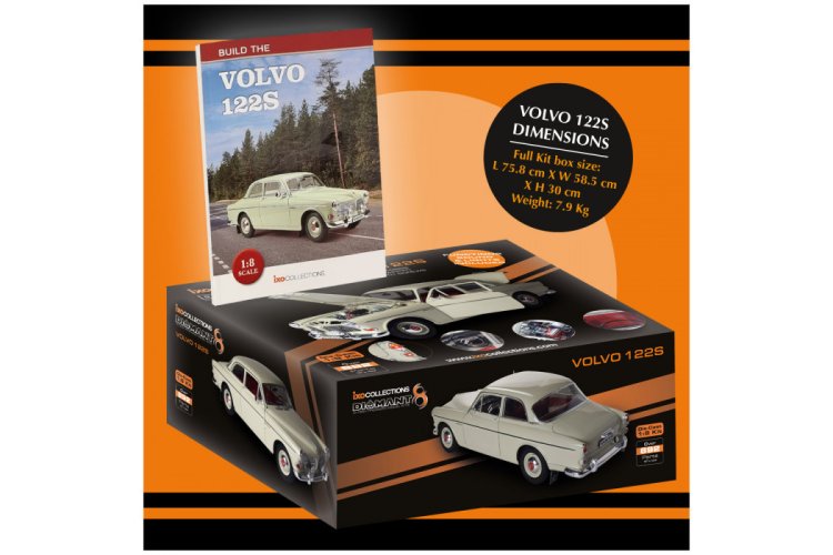 1:8 IXO Collections 001 Volvo S122 Amazon Car - Ixo 2 volvo 122s full kit - IXO001