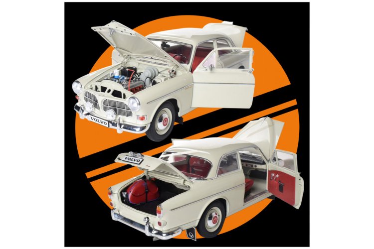 1:8 IXO Collections 001 Volvo S122 Amazon Car - Ixo 5 volvo 122s full kit - IXO001
